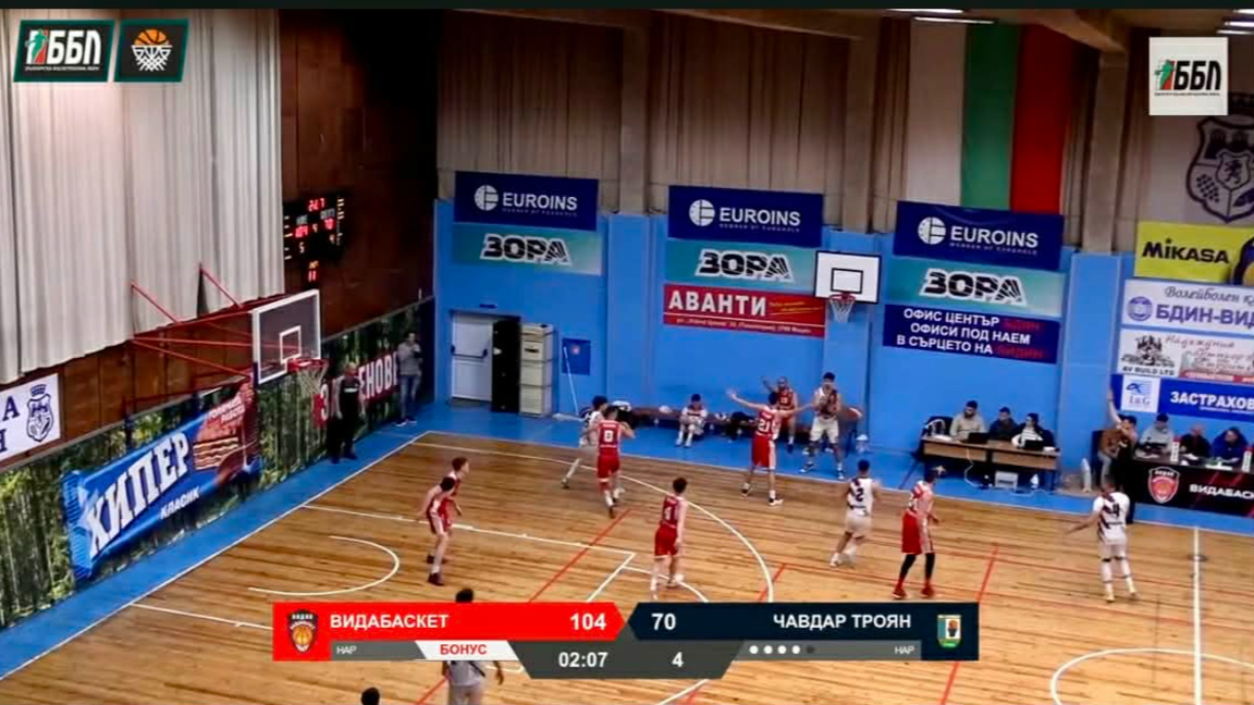 "Видабаскет" с нова разгромна победа ...