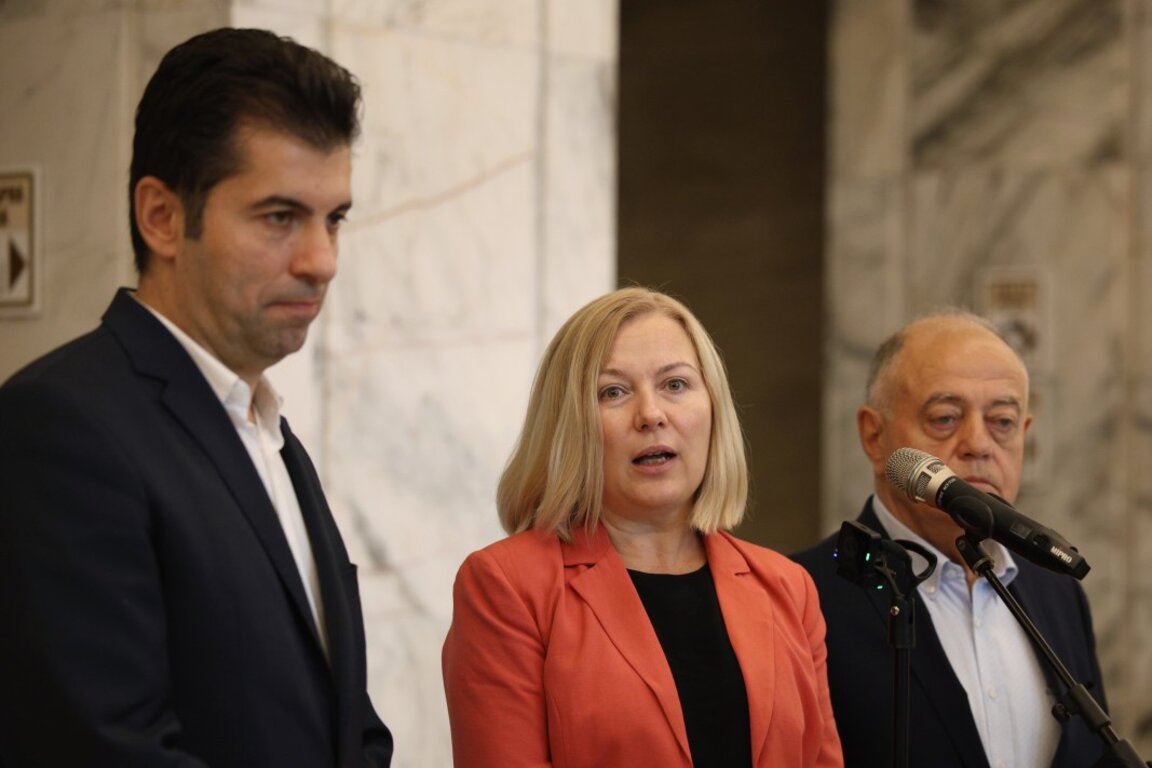 Изявление на Кирил Петков, Надежда Йорданова, Атанас Атанасов.