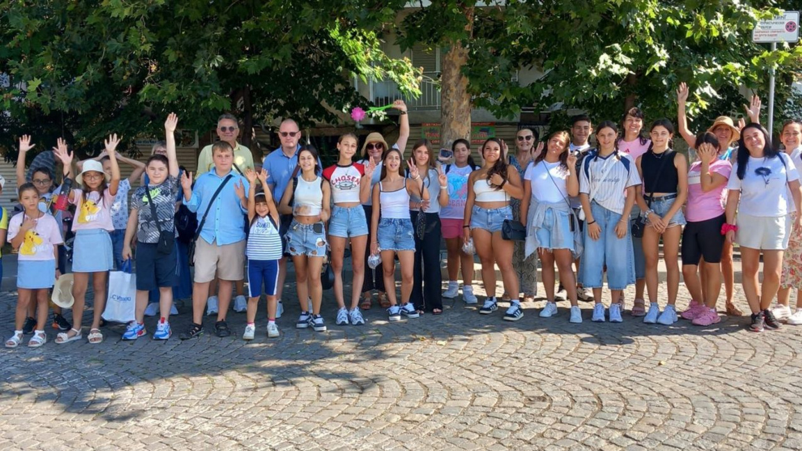 Урок по България … с БНУ "Абагар" в Итал...