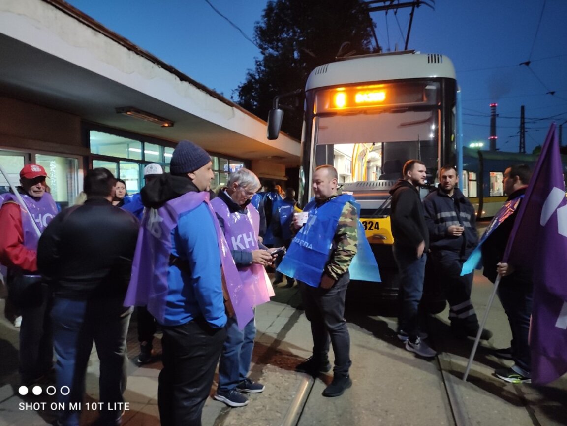 София осъмна без градски транспорт