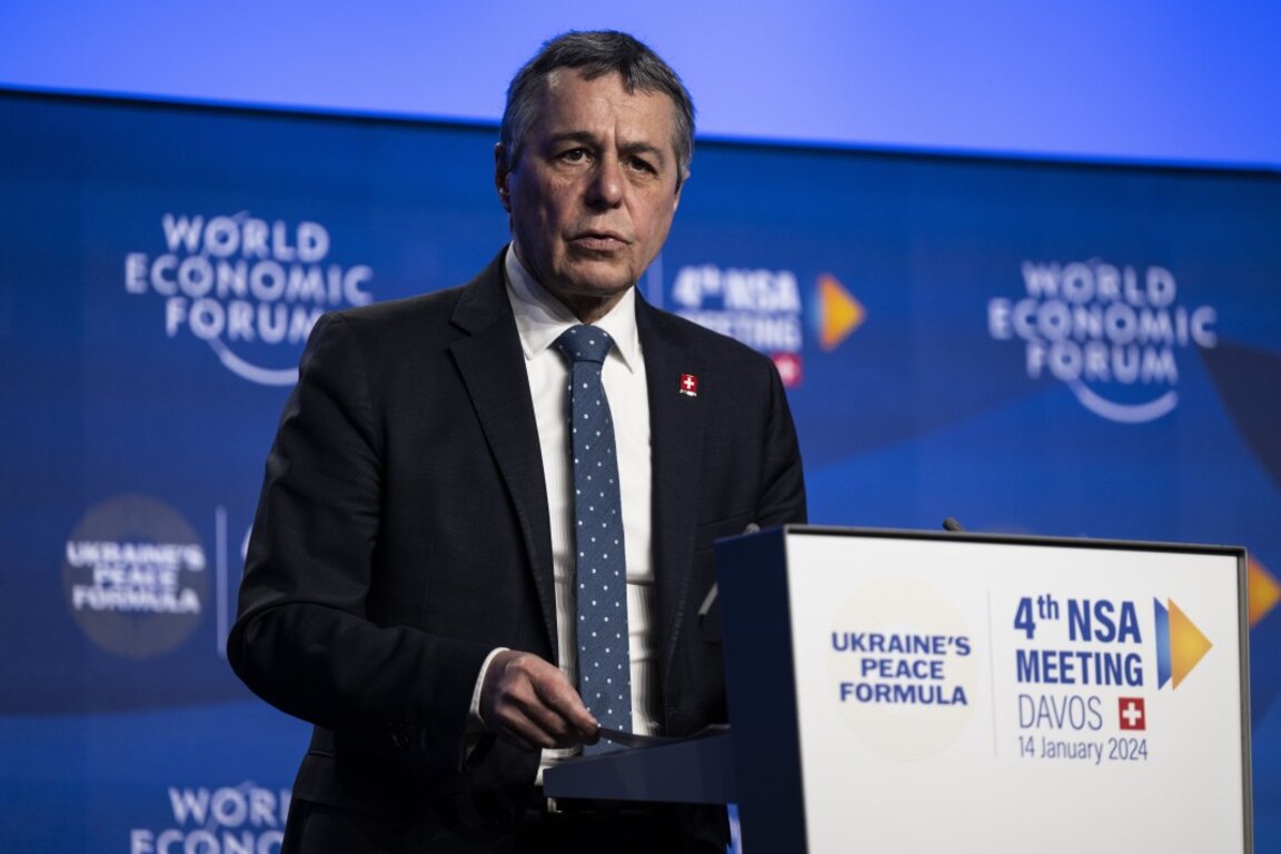 Швейцарският министър на външните работи Игнацио Касис