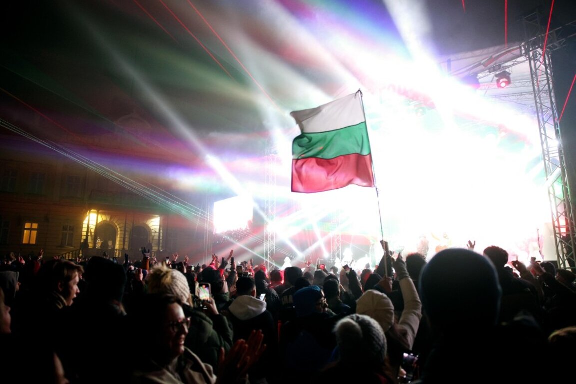 Новогодишният концерт в София.