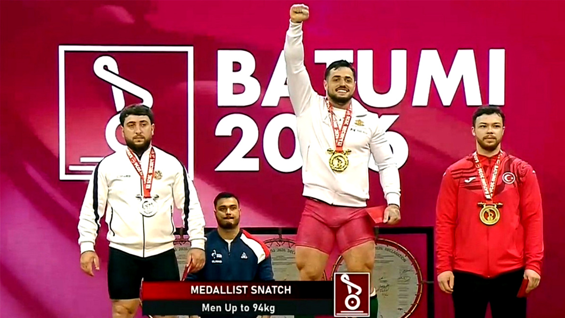 Карлос Насар с европейско злато в тежест...