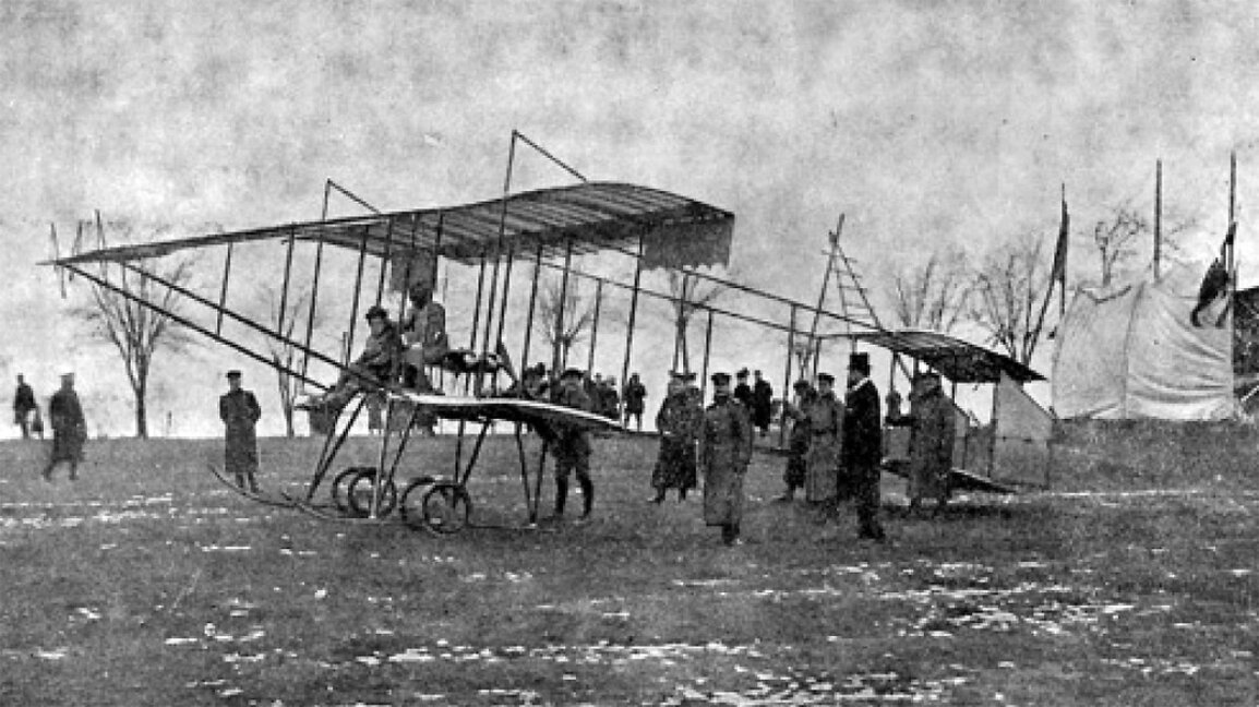 Vor 115 Jahren – erster Flug mit einem Flugzeug in Bulgarien