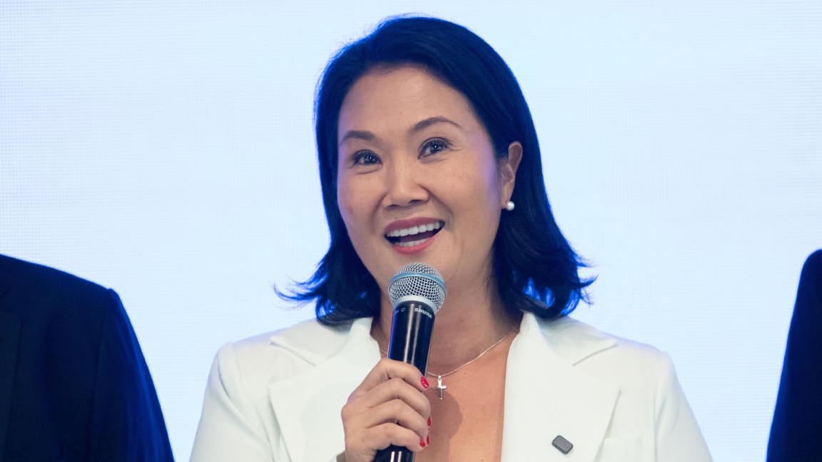 Кейко Фухимори отива на втори тур на пре...