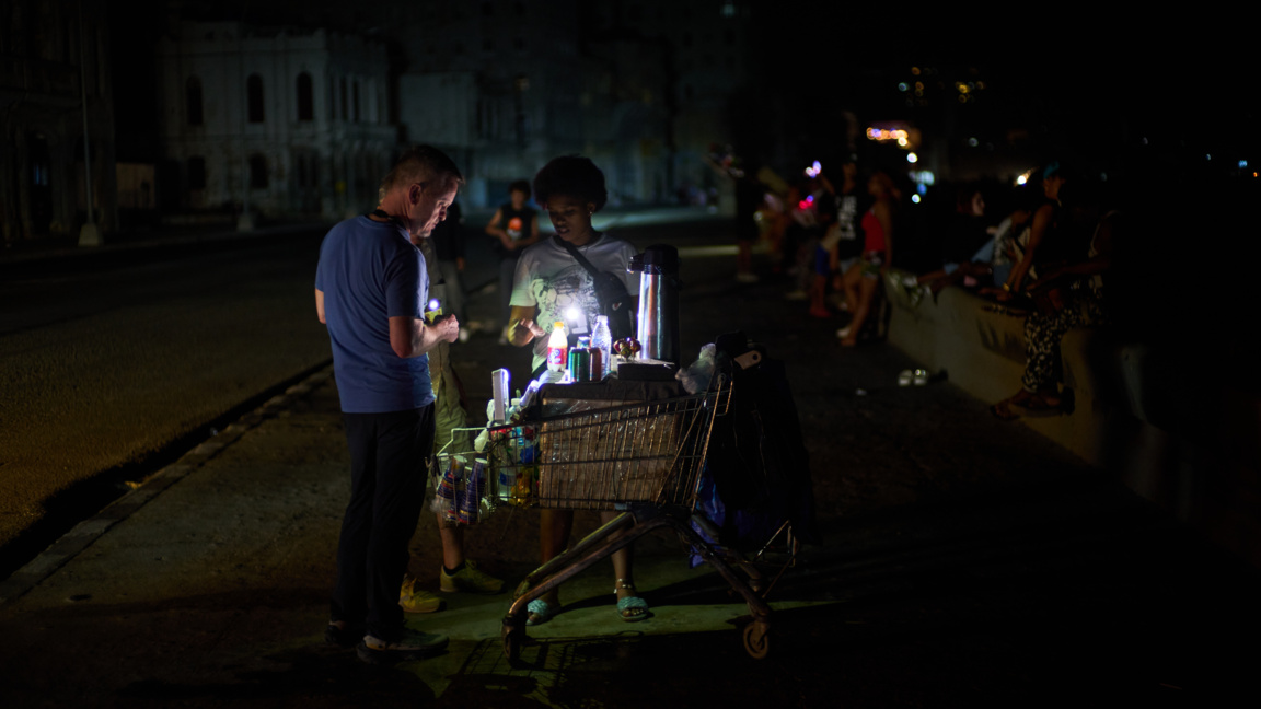 За втори път тази седмица Куба остана бе...