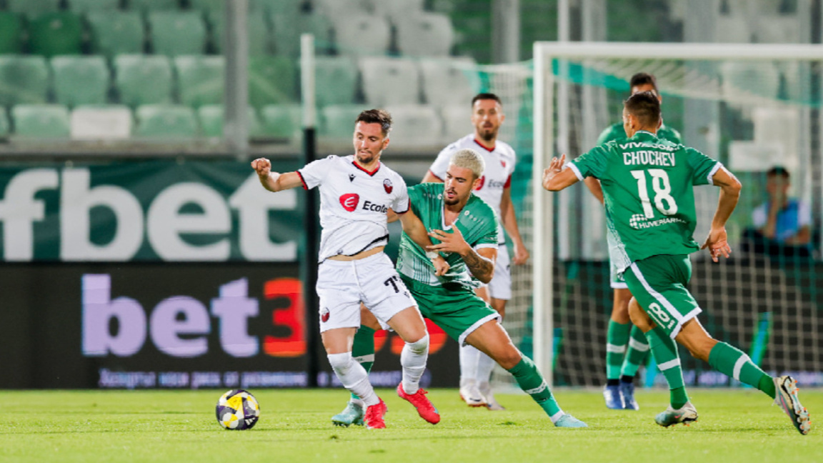 Лудогорец победи Ница и продължава в Лиг...