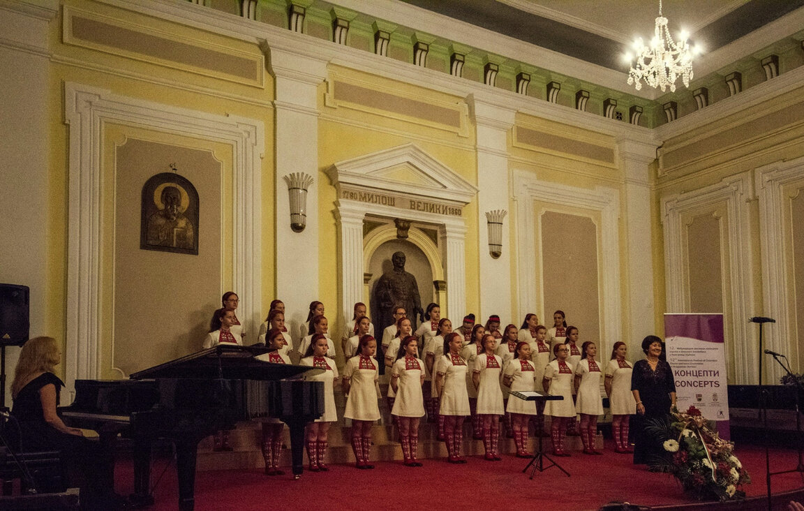 Детският хор на БНР изнесе концерт в Международния хоров фестивал на камерни хорове и вокални ансамбли в Крагуевац