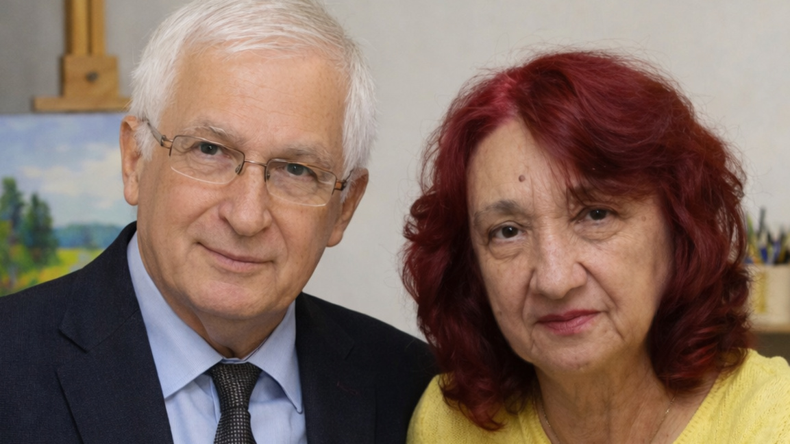 Проф. Боян Дуранкев и Мариана Алипиева