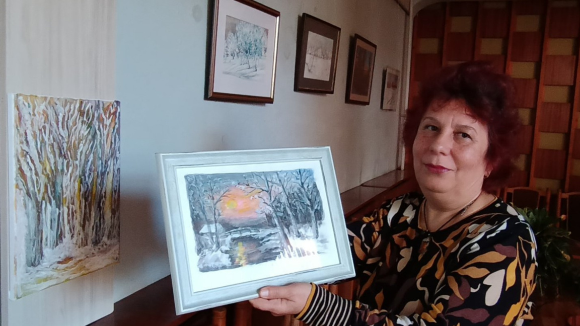 Зима е... в читалището...