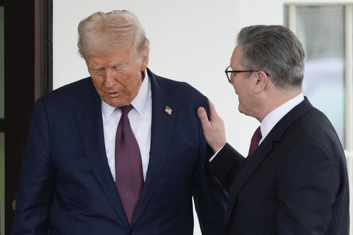 Тръмп и Стармър