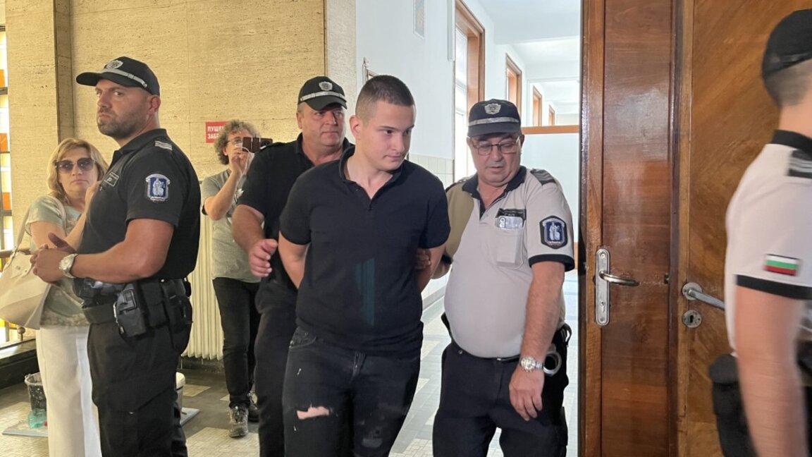 Задържаният Кирил Гочев