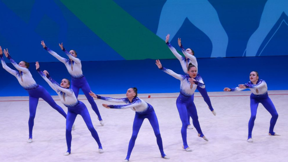 Националният отбор спечели Световното първенство по естетическа гимнастика