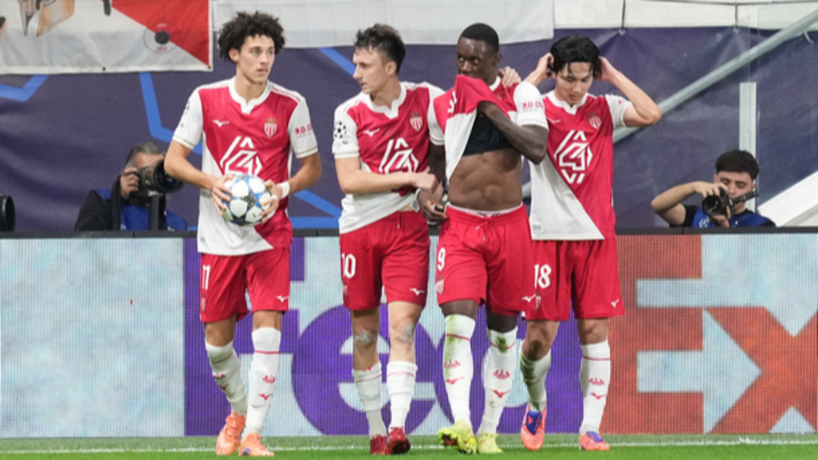 Монако разгроми Рен с 4:0