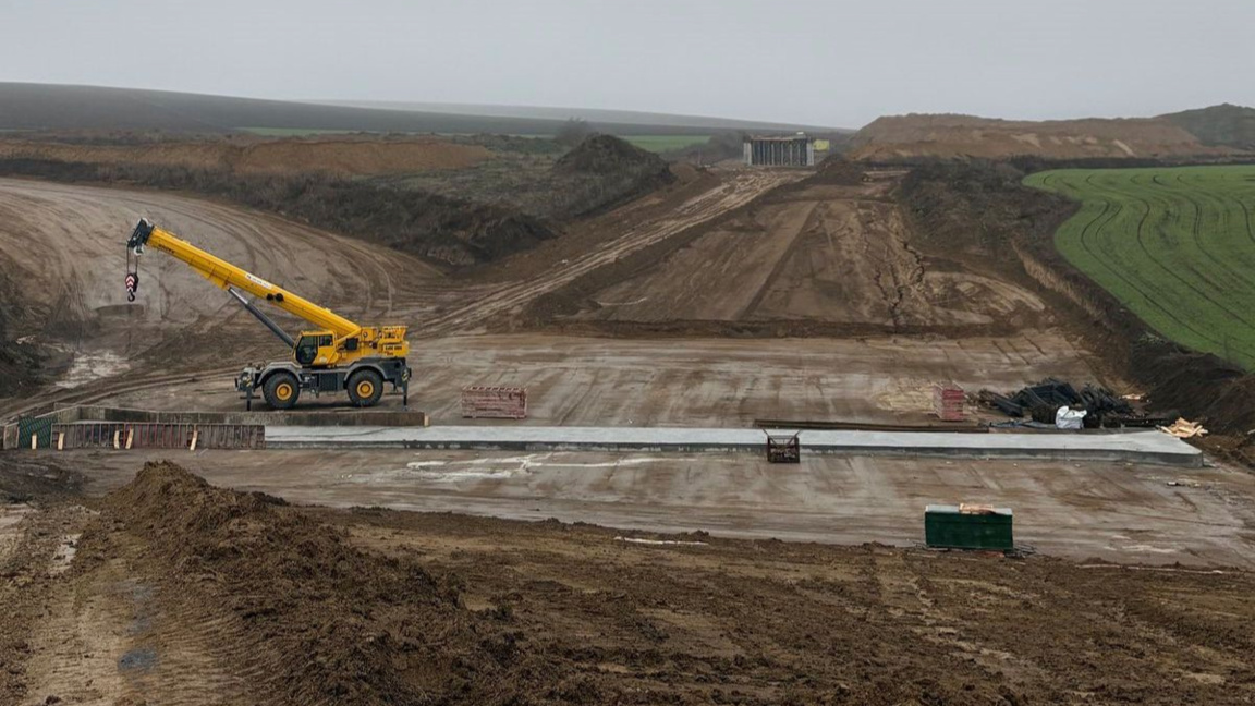 Магистралата - по график 