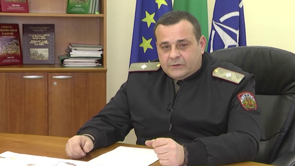 Festgruß an bulgarische Soldaten im Koso...