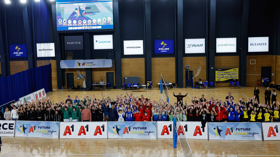 Волейболни легенди и световни вицешампиони откриха "А1 Звезди на бъдещето"