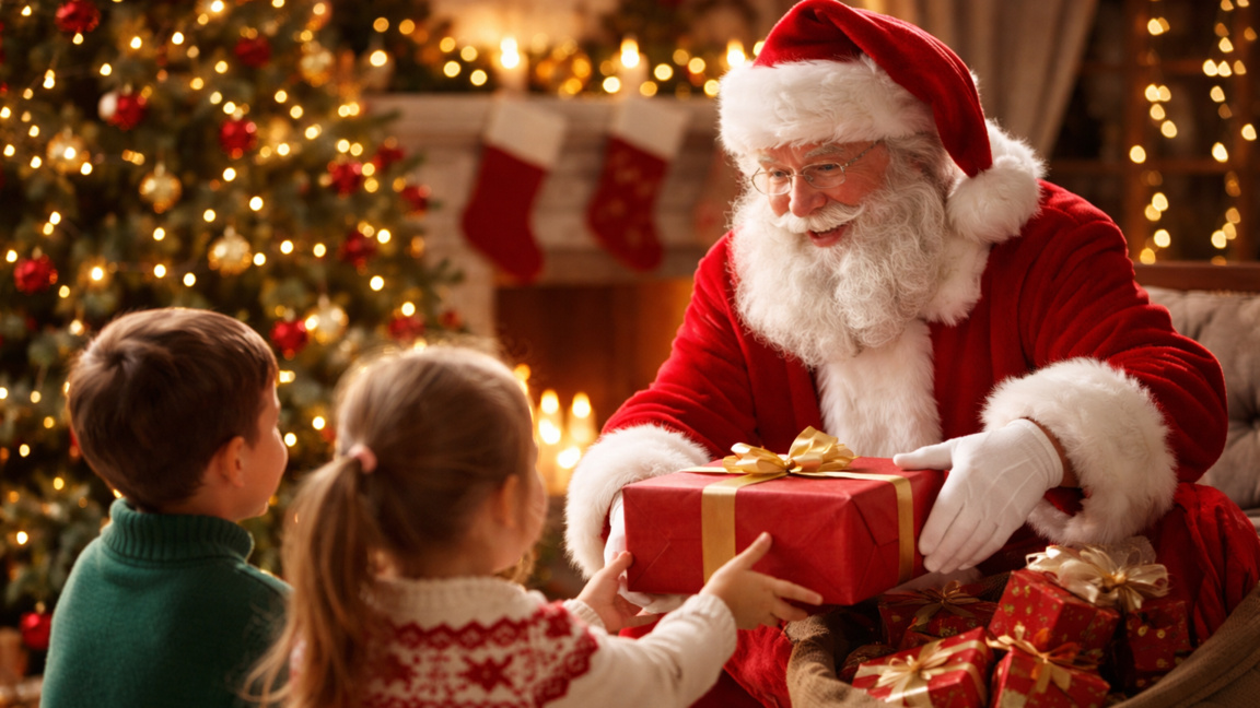 Вярата в Дядо Коледа: Първите уроци по емпатия и радост за децата