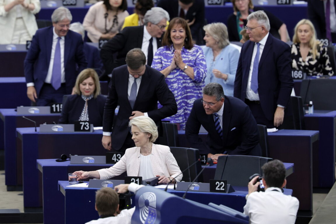 Урсула фон дер Лайен в ЕП