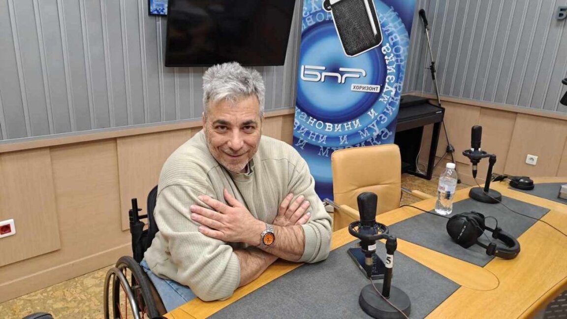 Христофор Караджов в студиото на БНР. 3 януари 2024 г.