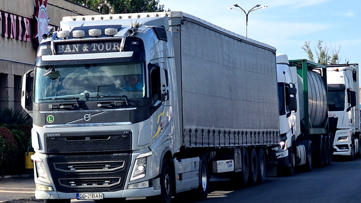 На граничния пункт Промахон не пропускат товарните камиони към Гърция