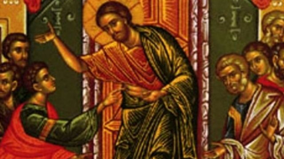 Свети Тома и Исус Христос