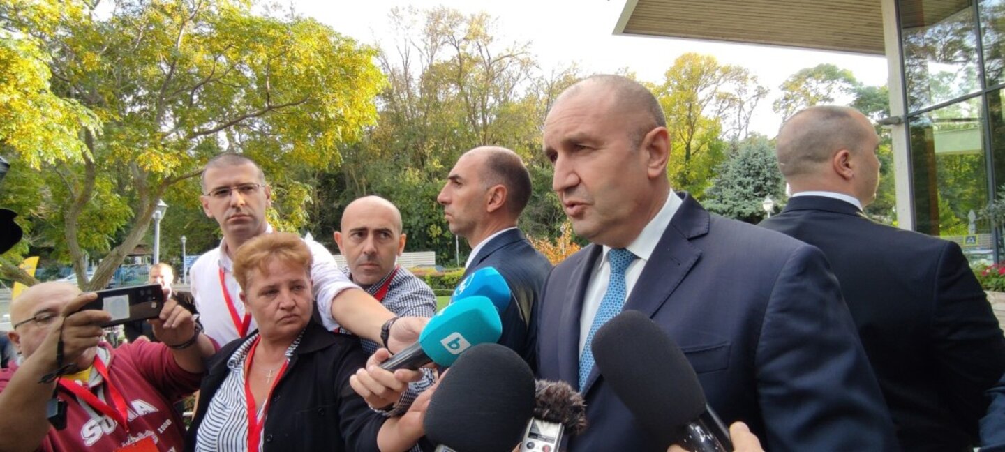 Президентът Румен Радев