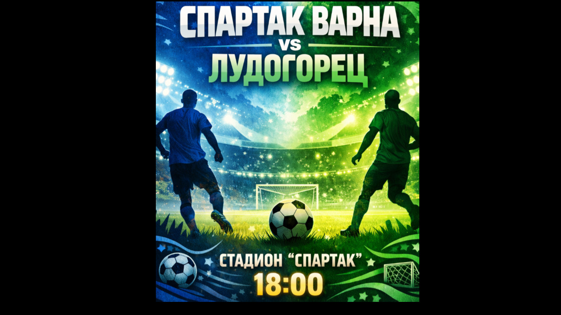 "Спартак"-Варна приема шампиона днес...