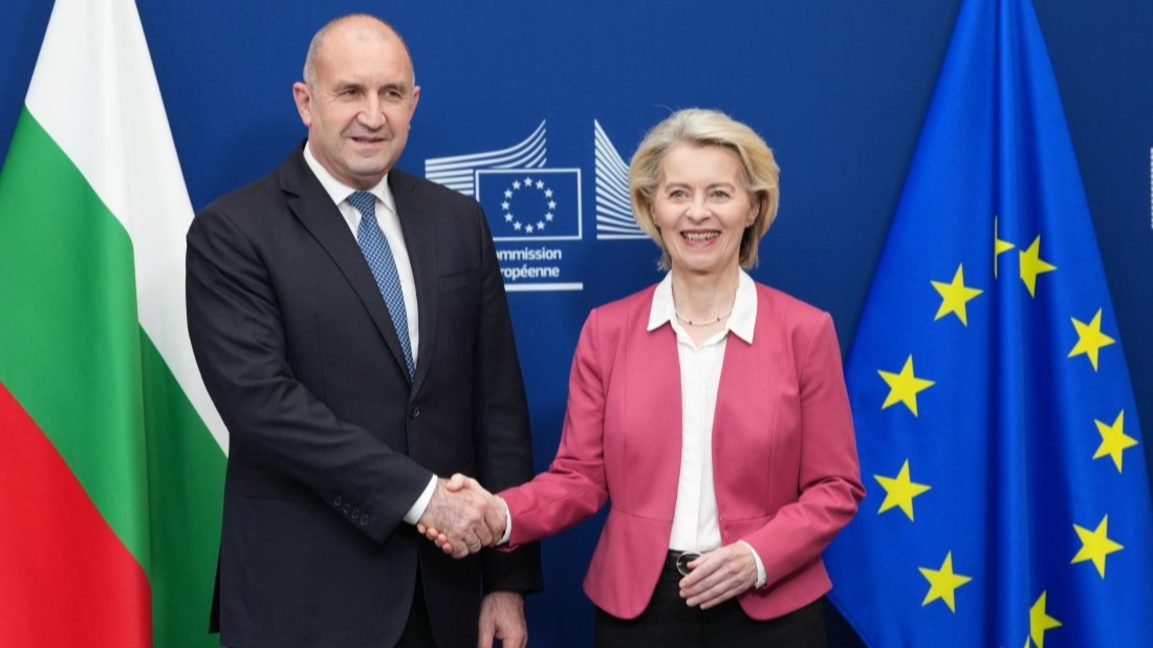 Von der Leyen erwartet, dass Radews Wahl...